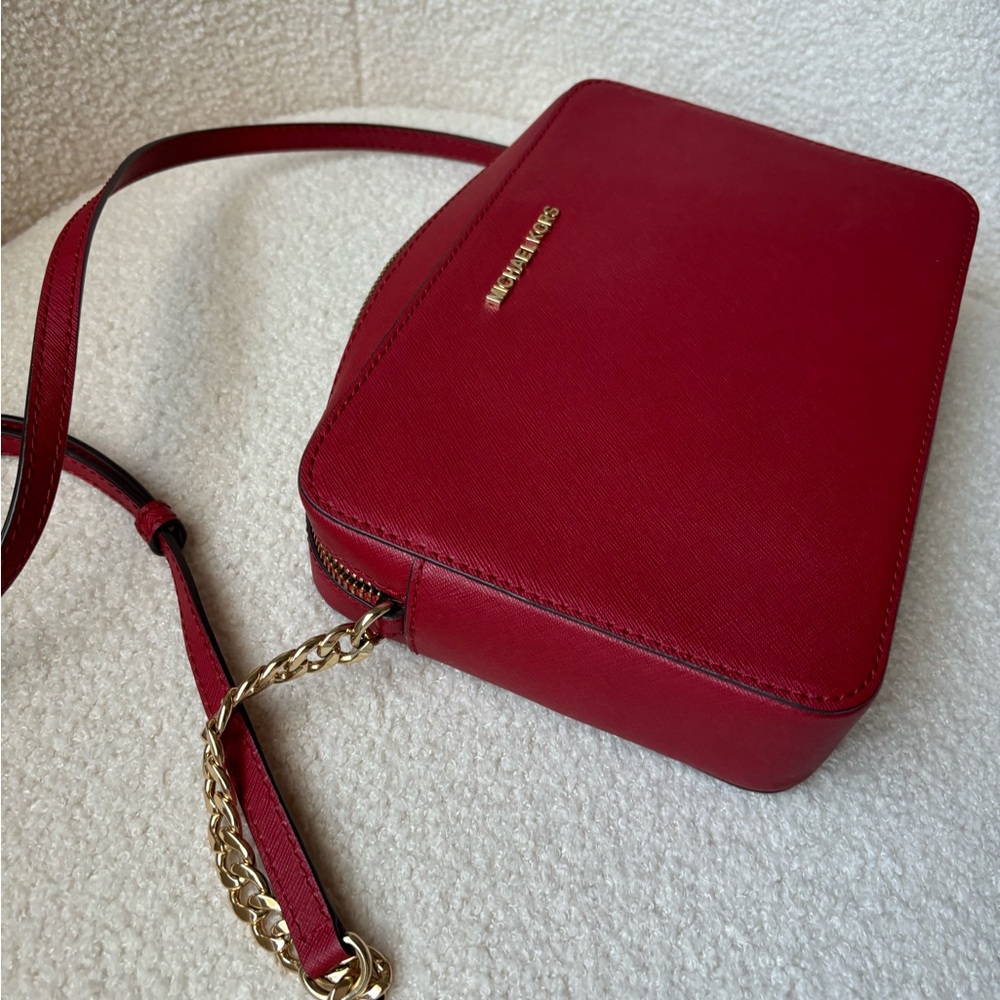 Michael Kors Red Crossbody Bag - Picture 7 of 7